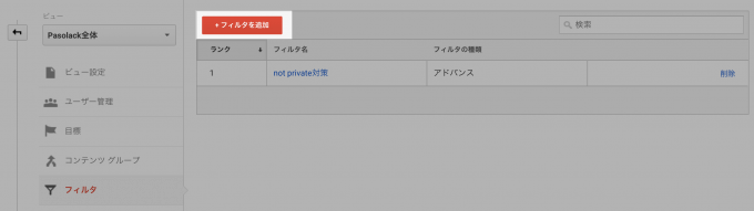 Googleアナリティクスの設定:自分のIPアドレスの除外